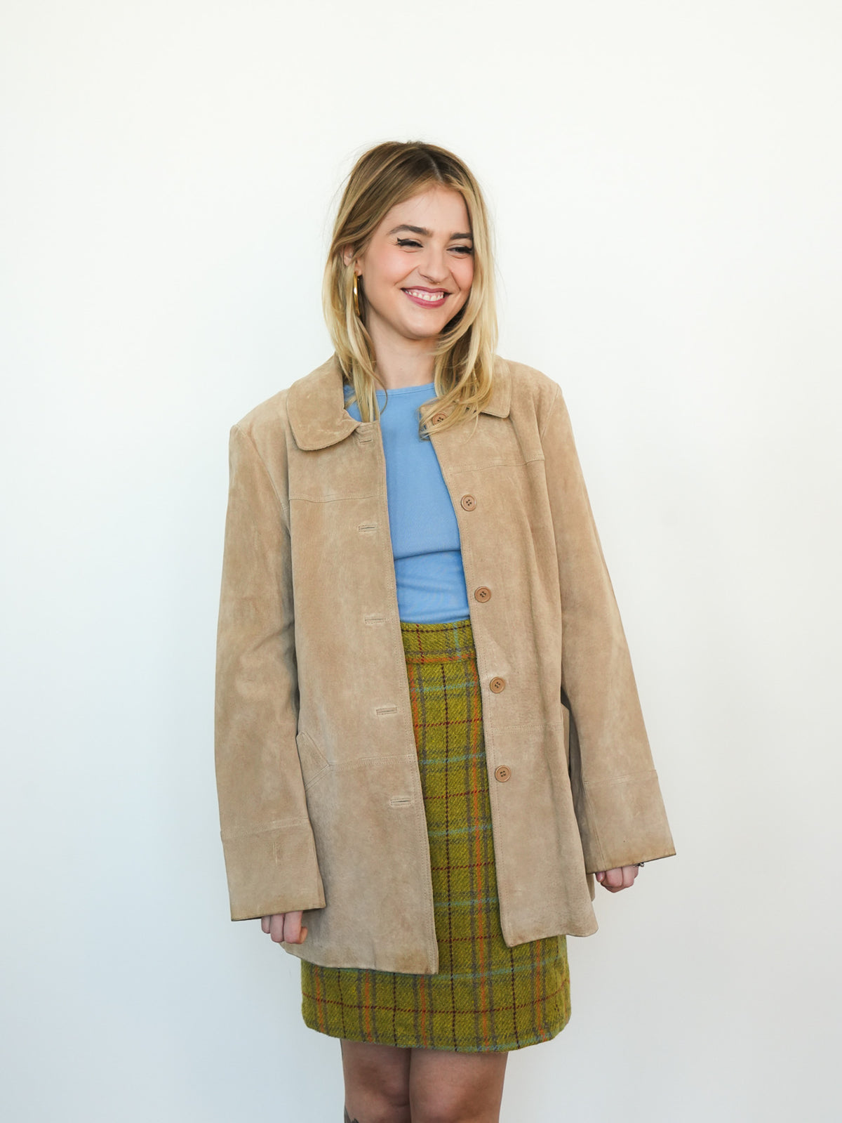 Tan Suede Jacket