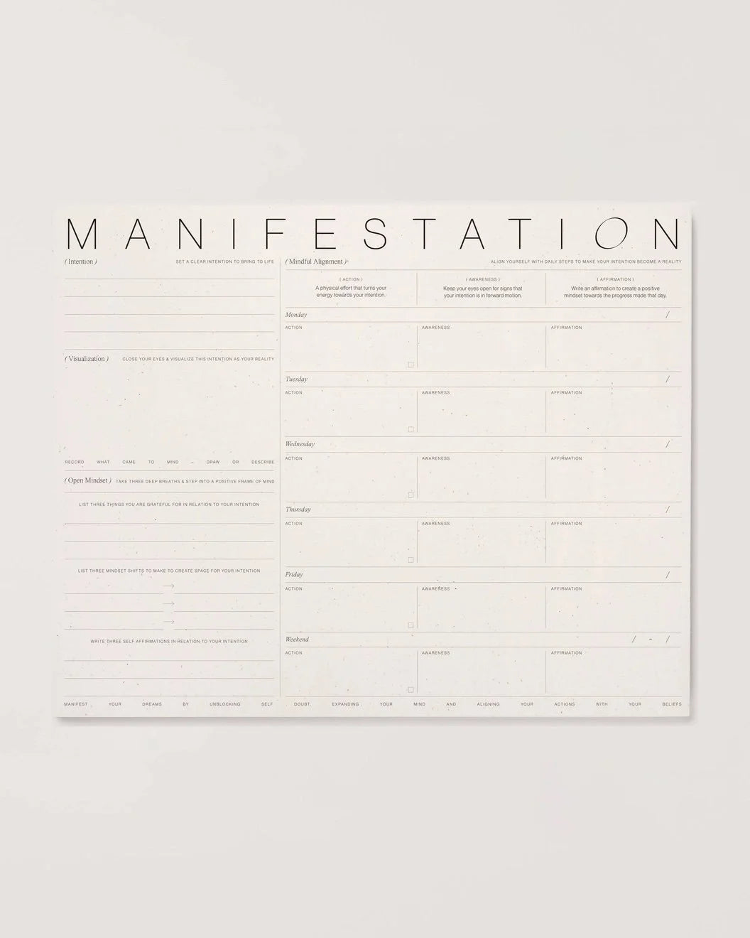 Manifestation Pad