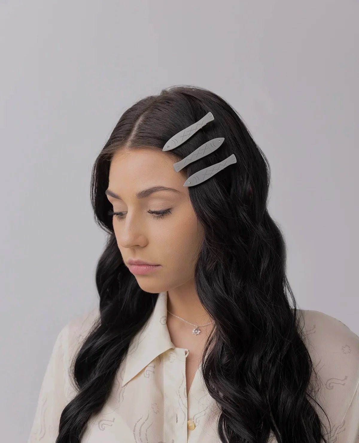 Winona Irene Fish Hair Clip Set