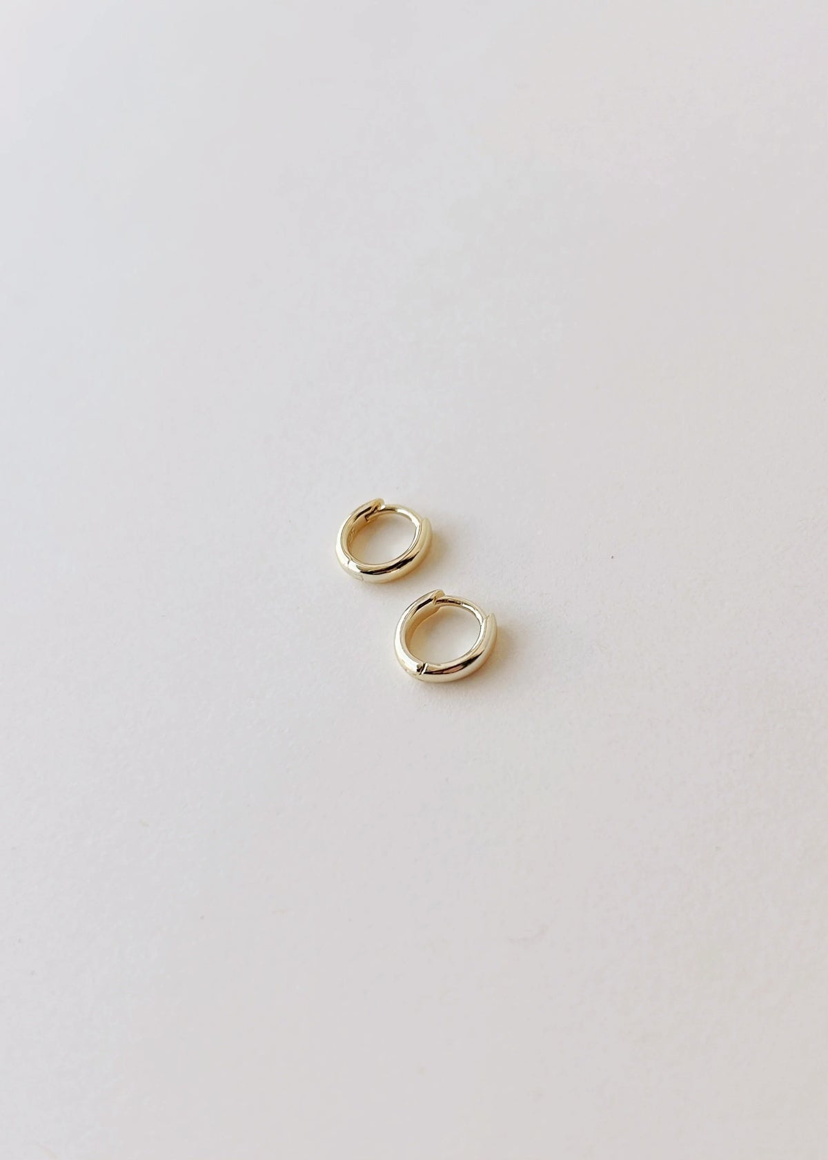 Gold Mini Hoop
