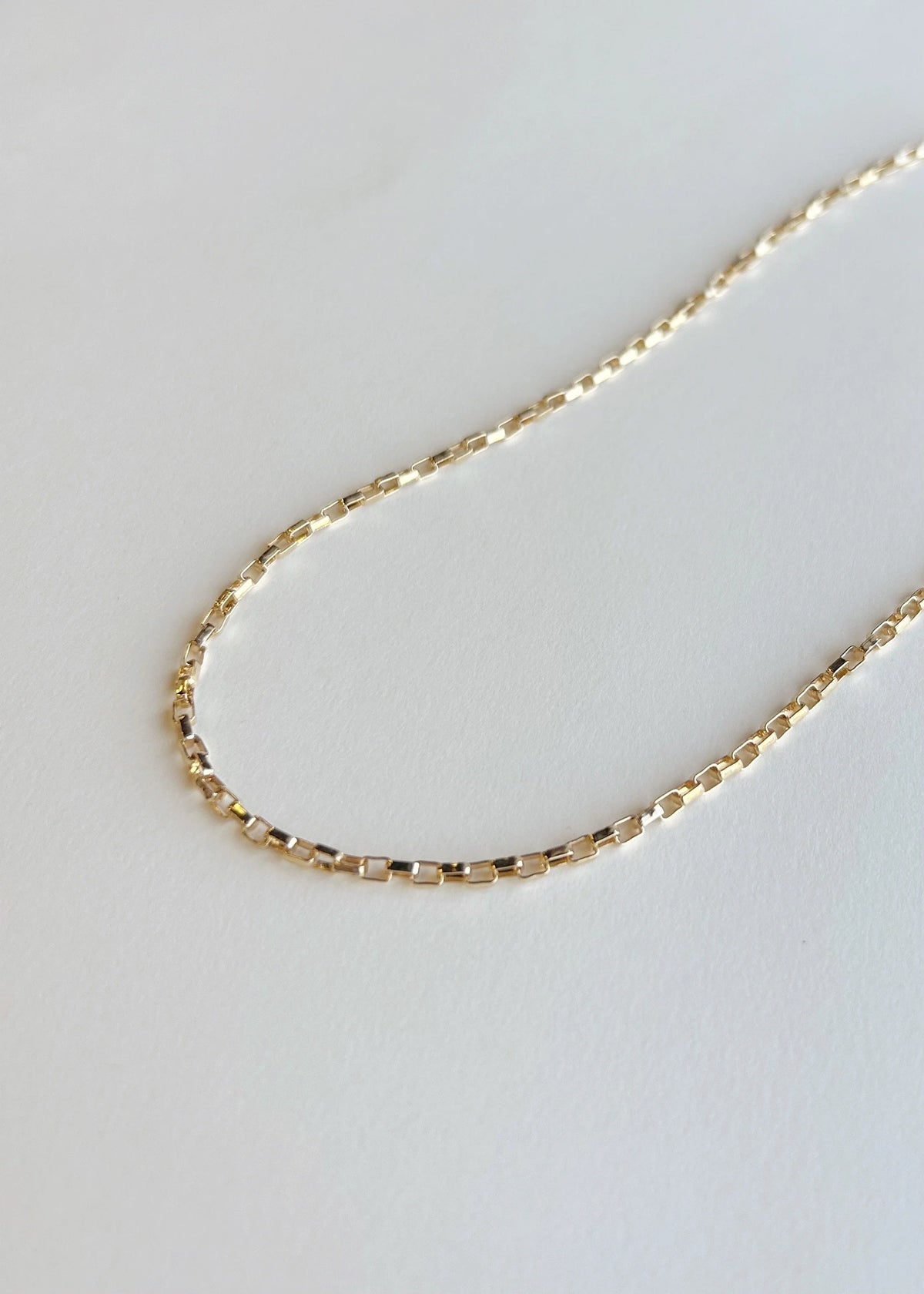 Gold Large Box Chain