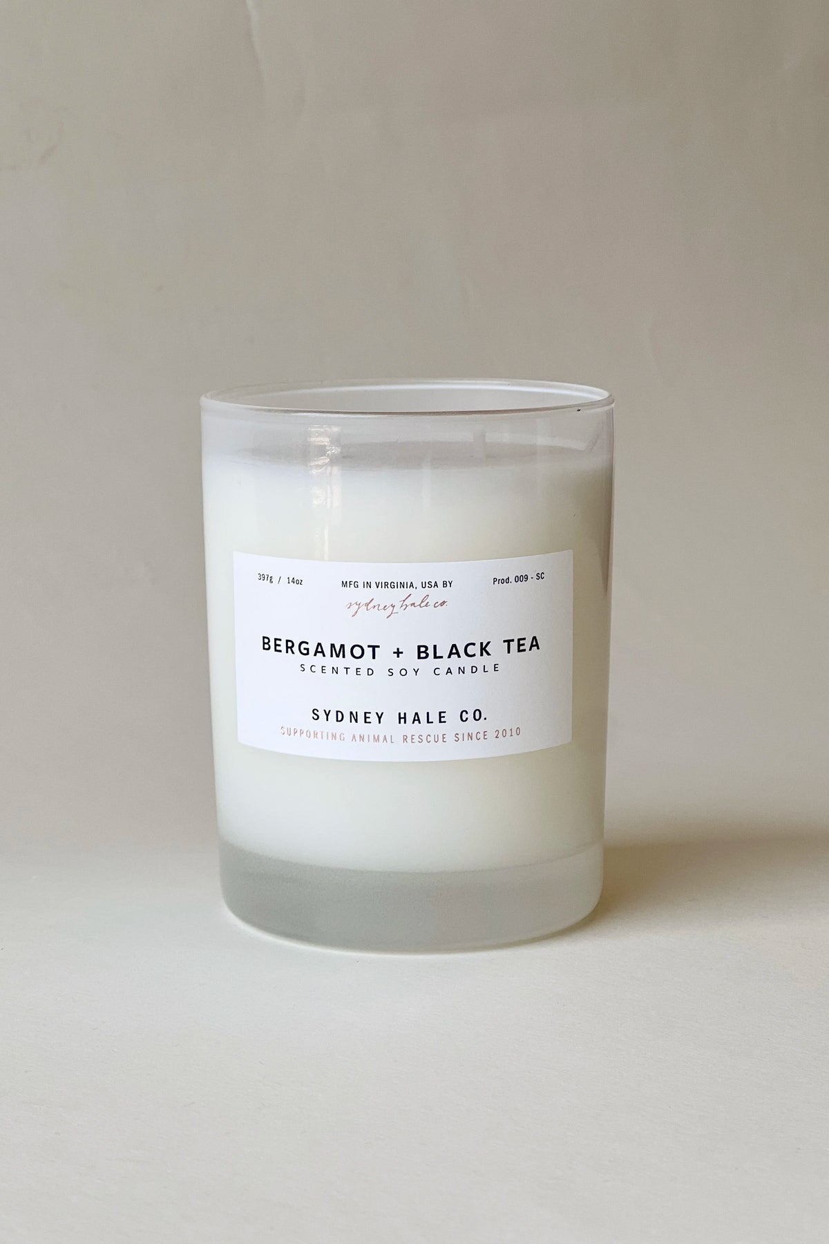 Bergamot + Black Tea Candle