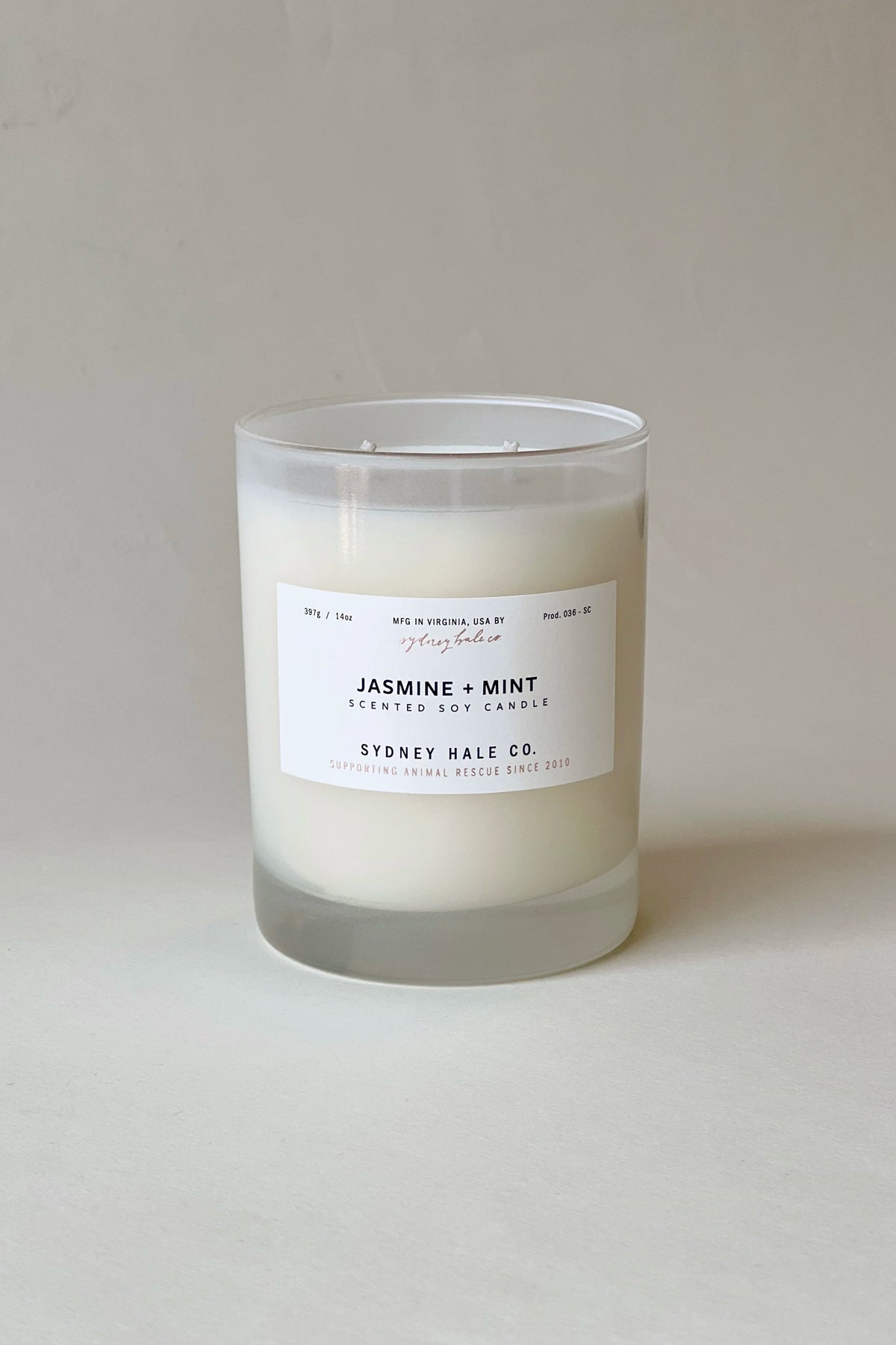 Jasmine + Mint Candle