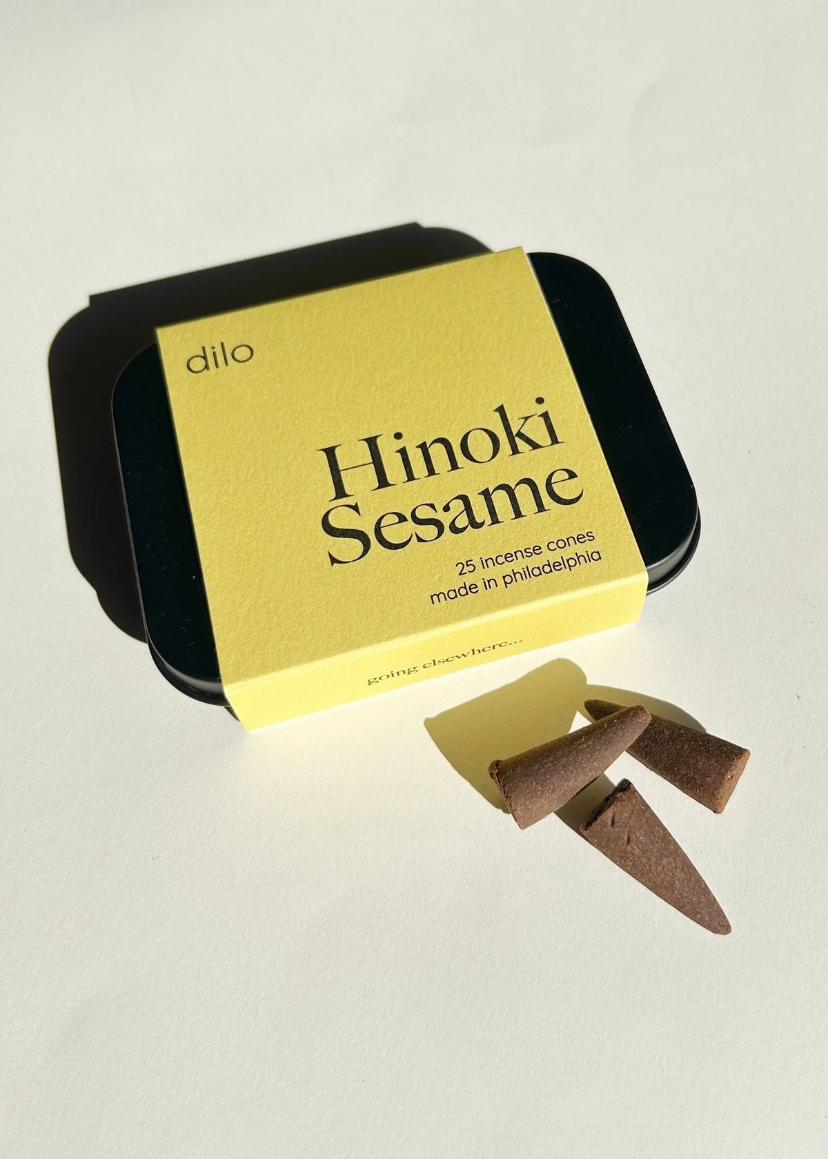 Hinoki Sesame Incense Cones
