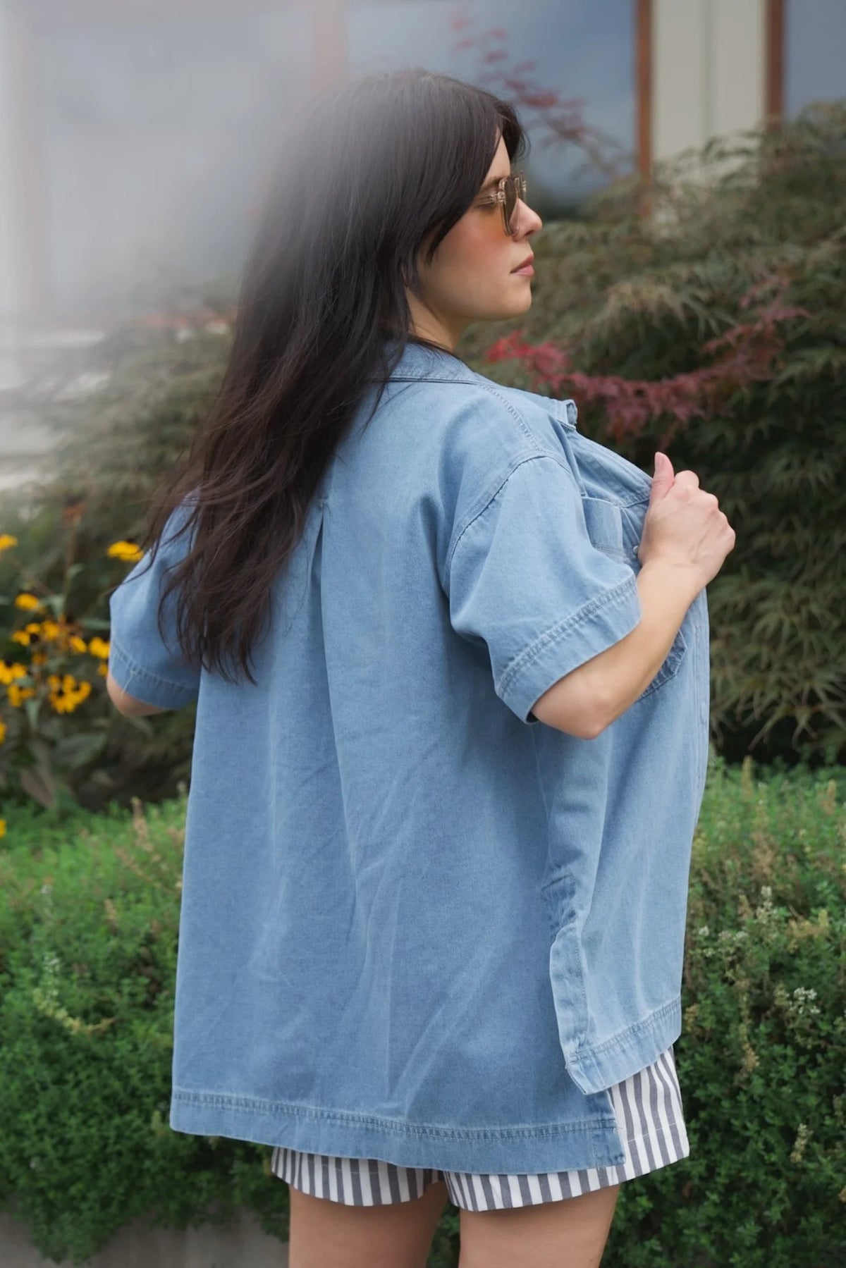 A. Ren Oslo Denim Shirt