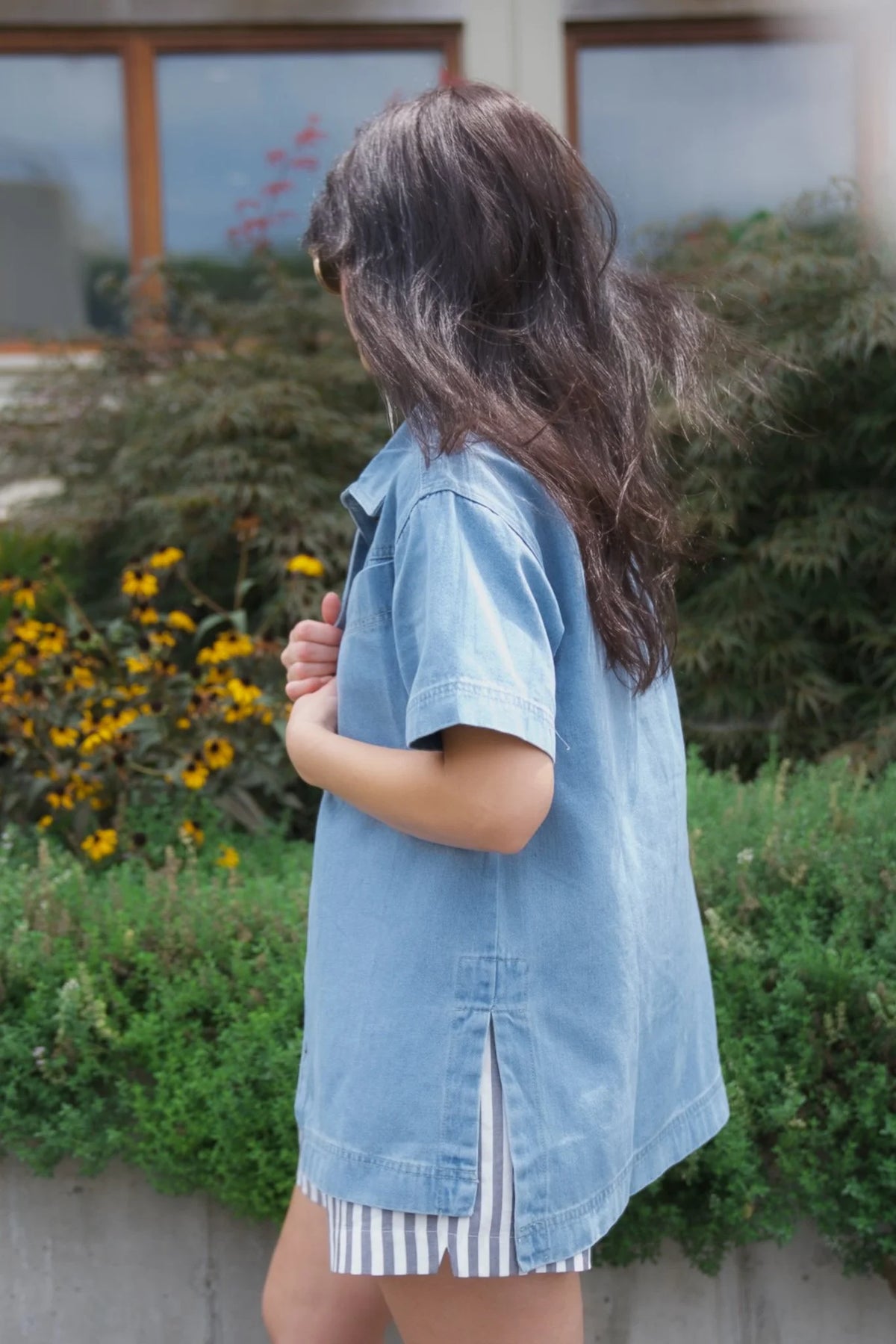 A. Ren Oslo Denim Shirt