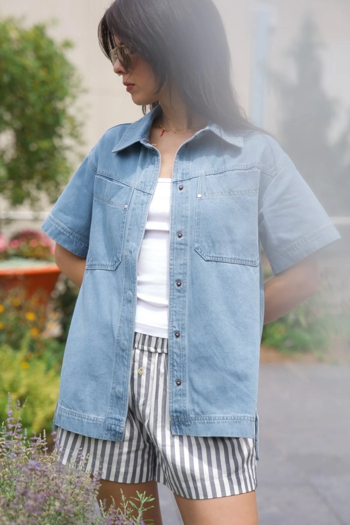 A. Ren Oslo Denim Shirt