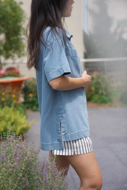 A. Ren Oslo Denim Shirt