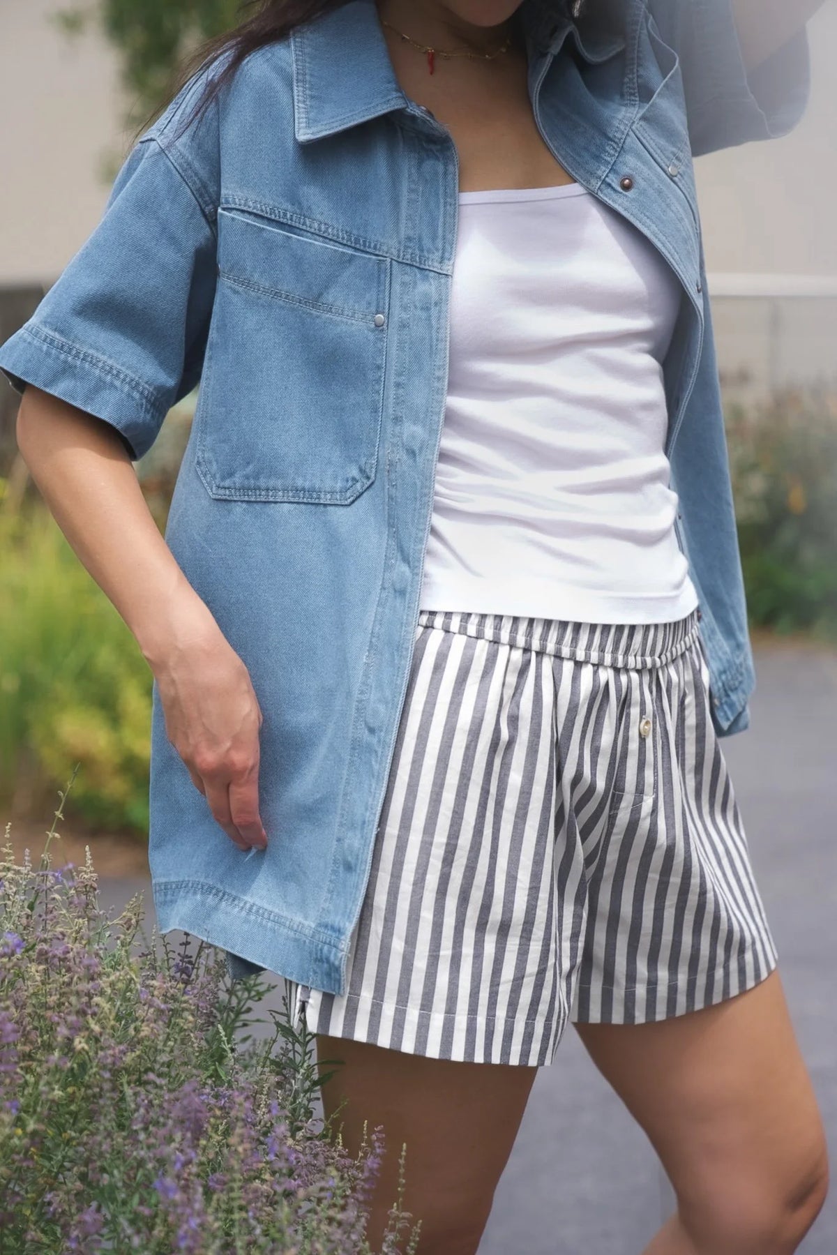 A. Ren Oslo Denim Shirt