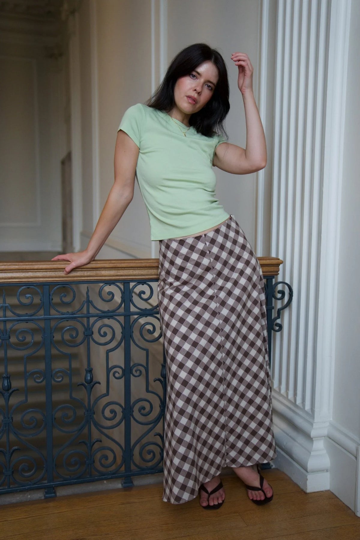 Luca Skirt in Senja Espresso