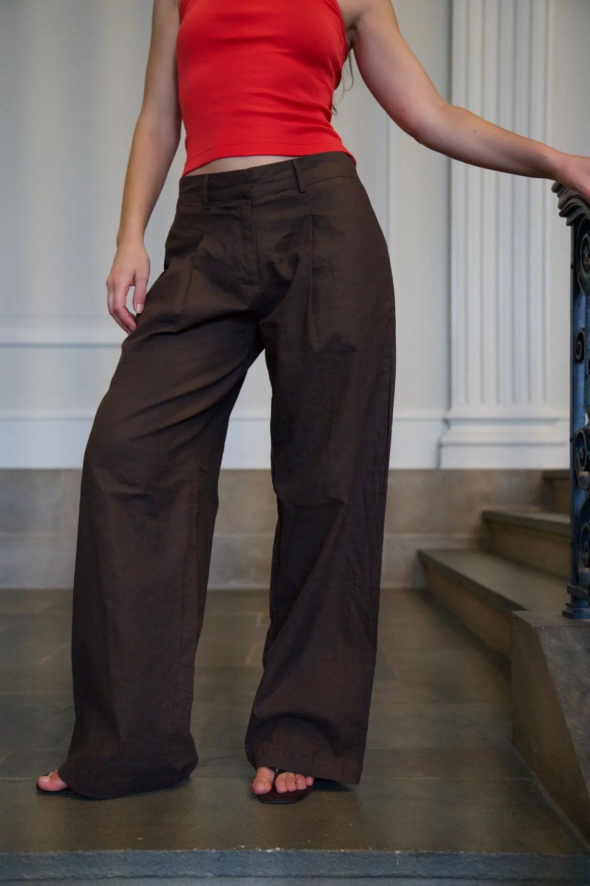 Sola Pant in Espresso