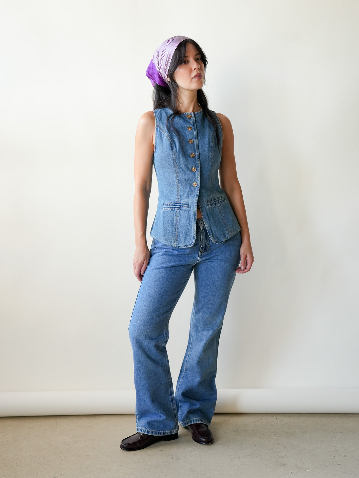 Adeline Denim Vest