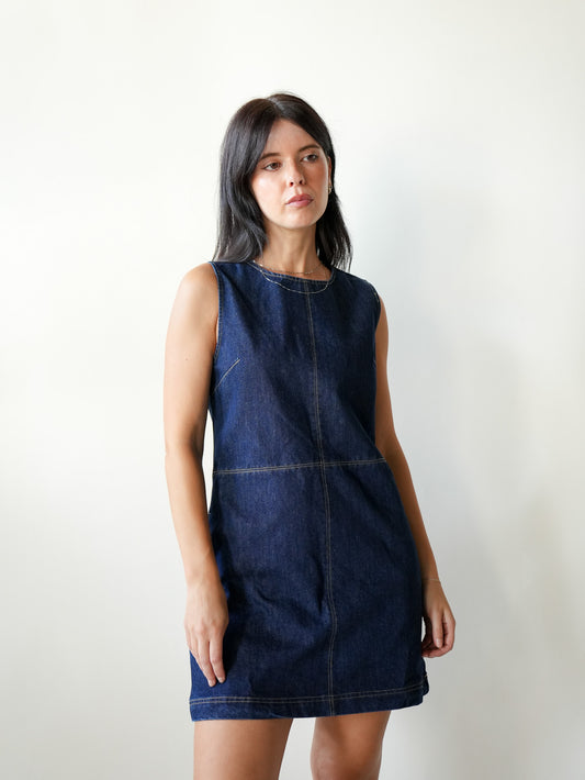 Adeline Denim Mini Dress