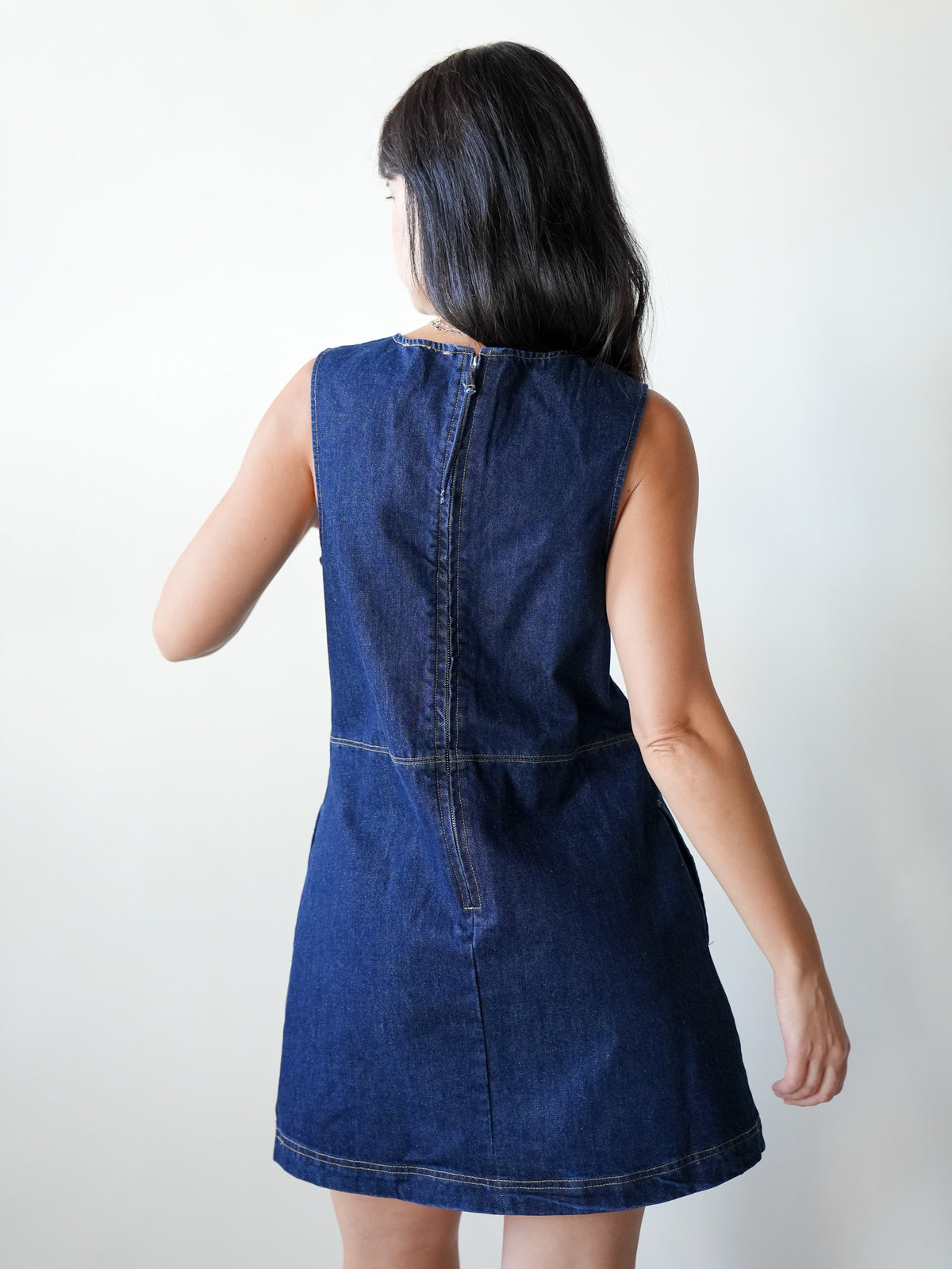 Adeline Denim Mini Dress