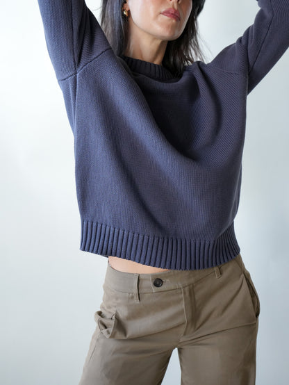 Natalie Pullover in Navy