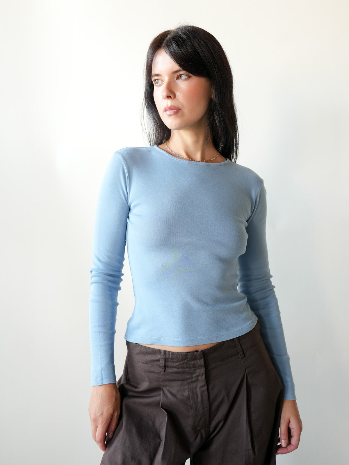 Bebe Long Sleeve in Blue