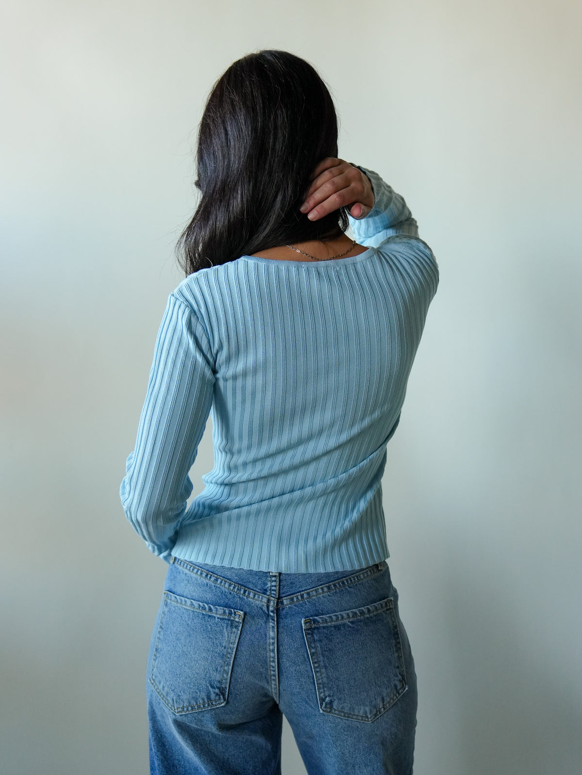 Katherine Cardigan in Sky