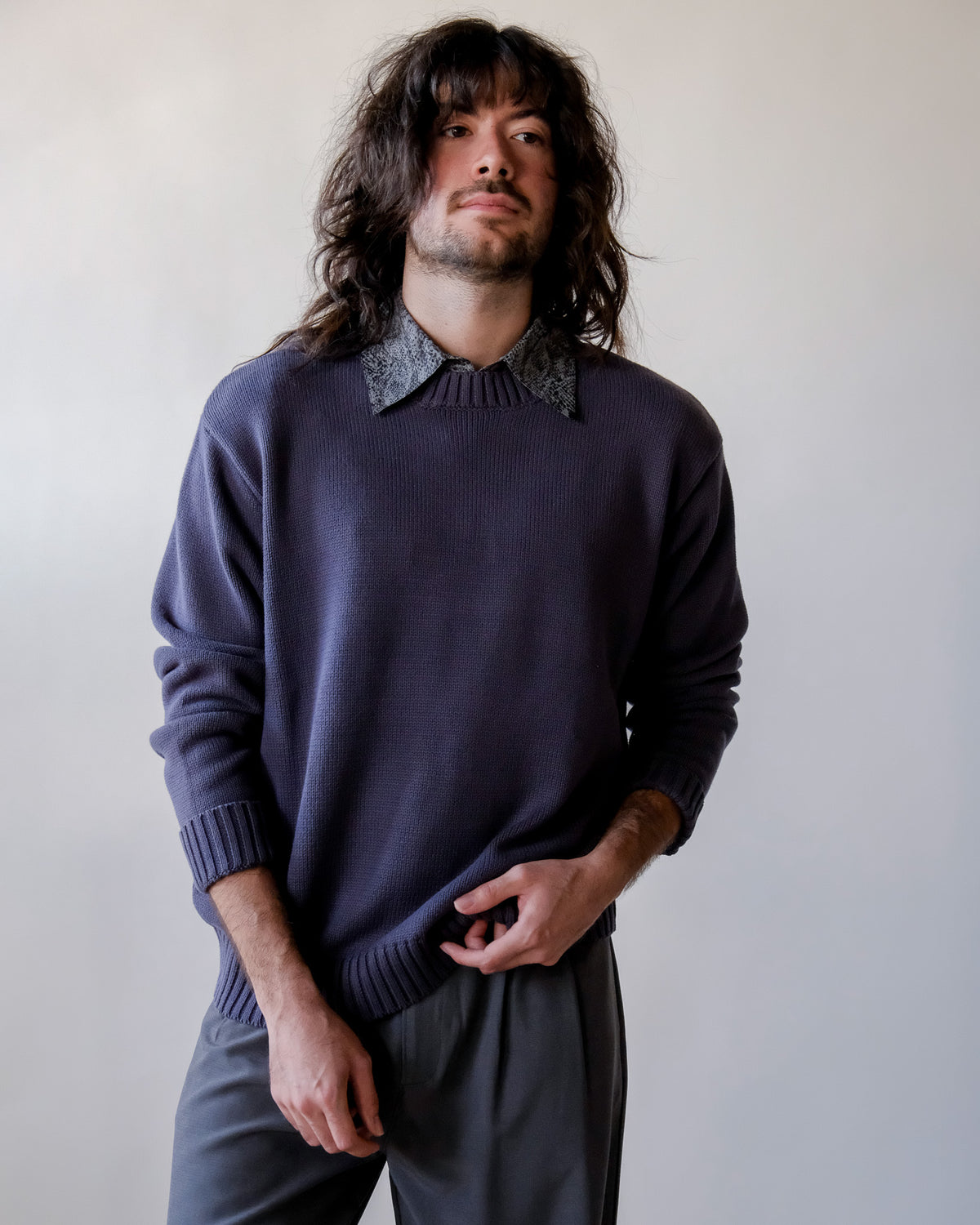 Natalie Pullover in Navy