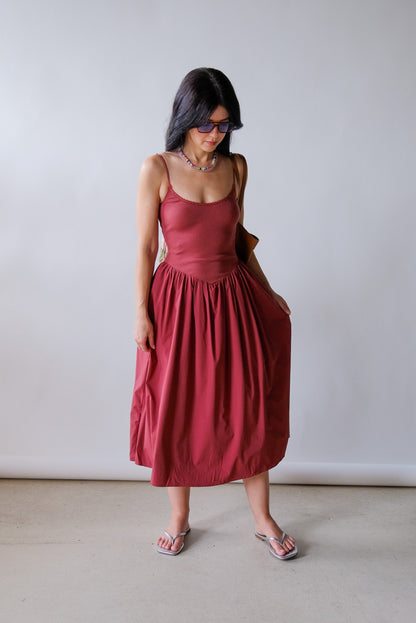 Chloe Contrast Maxi Dress
