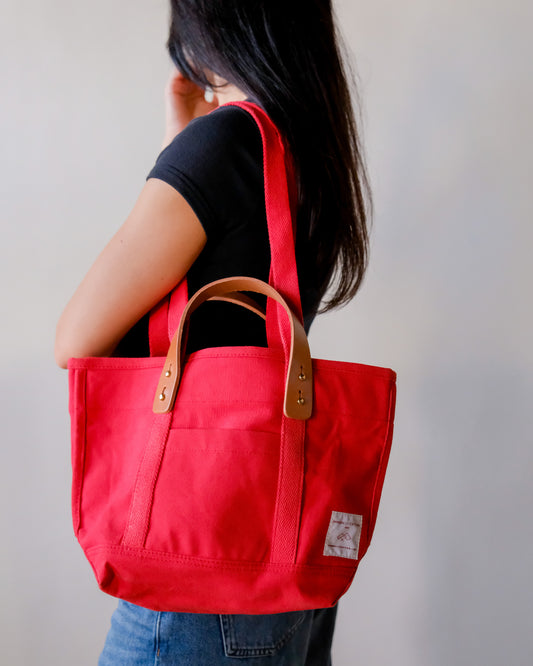 Lunch Tote in Persimmon