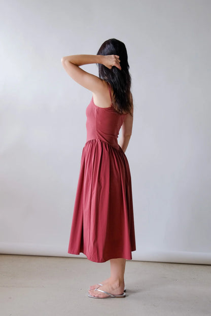 Chloe Contrast Maxi Dress