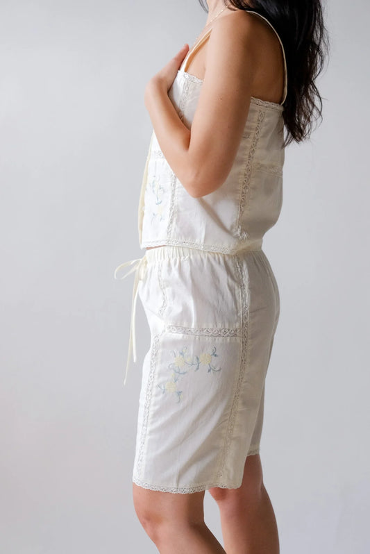 Dawn Embroidered Shorts