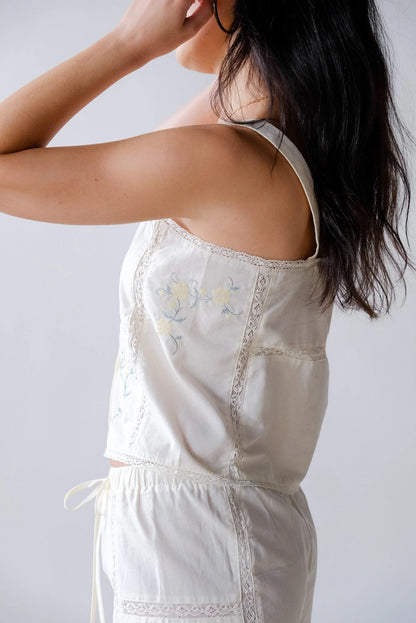 Dawn Embroidered Top