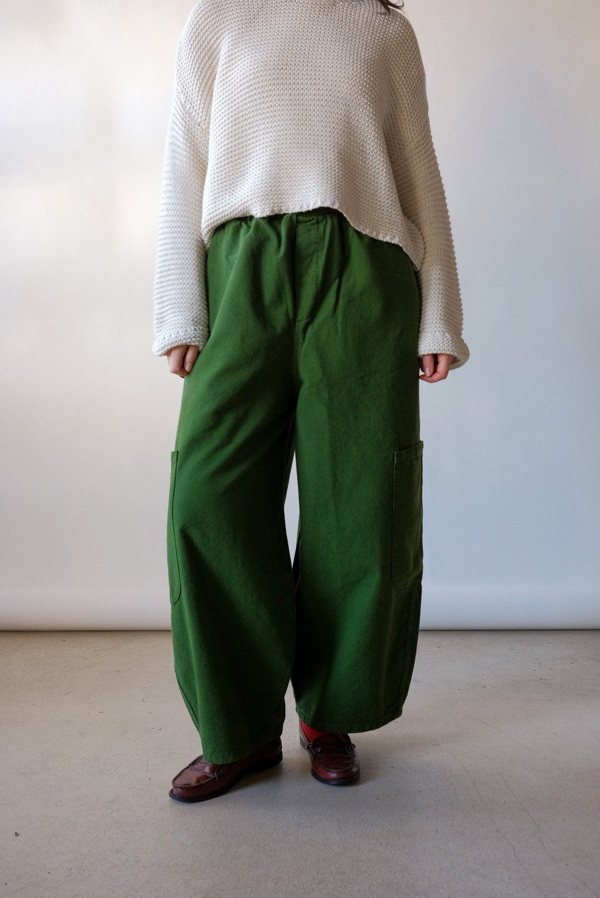 Chef Pants in Kale