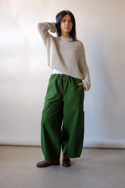 Chef Pants in Kale
