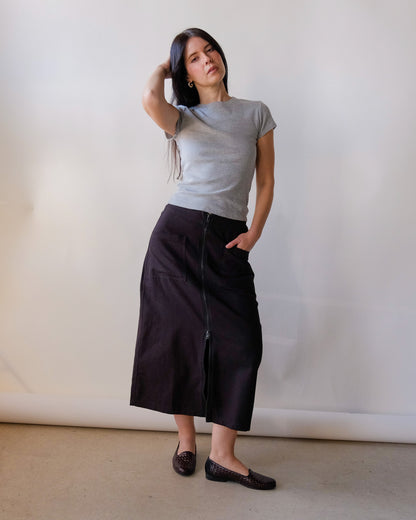Noble Utility Skirt in Ash