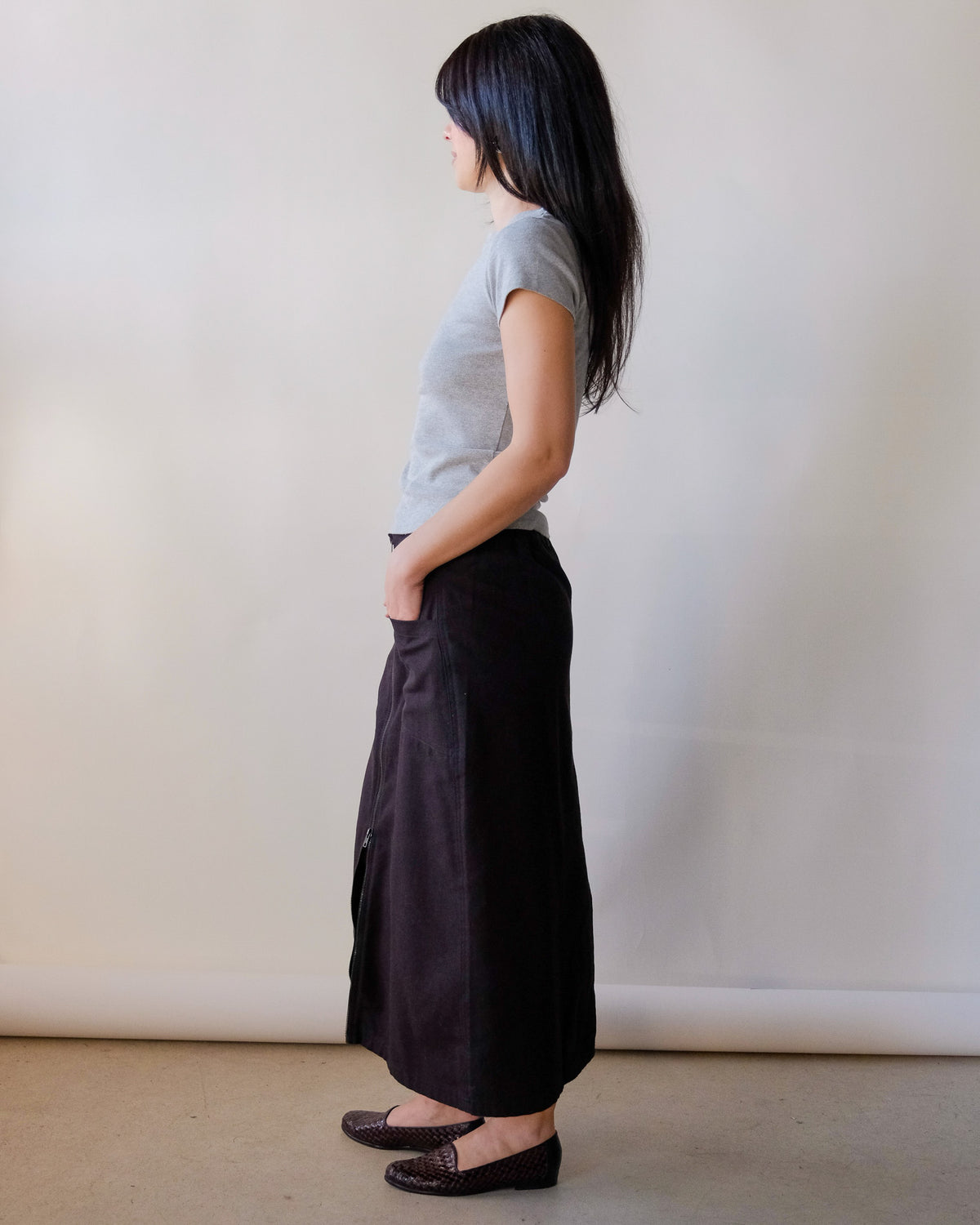 Noble Utility Skirt in Ash