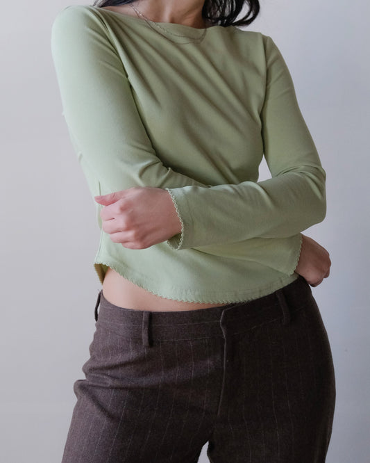Janel Top in Avocado