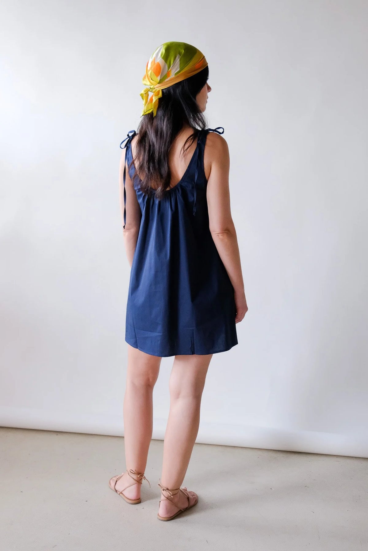 Sabrina Mini Dress in Navy