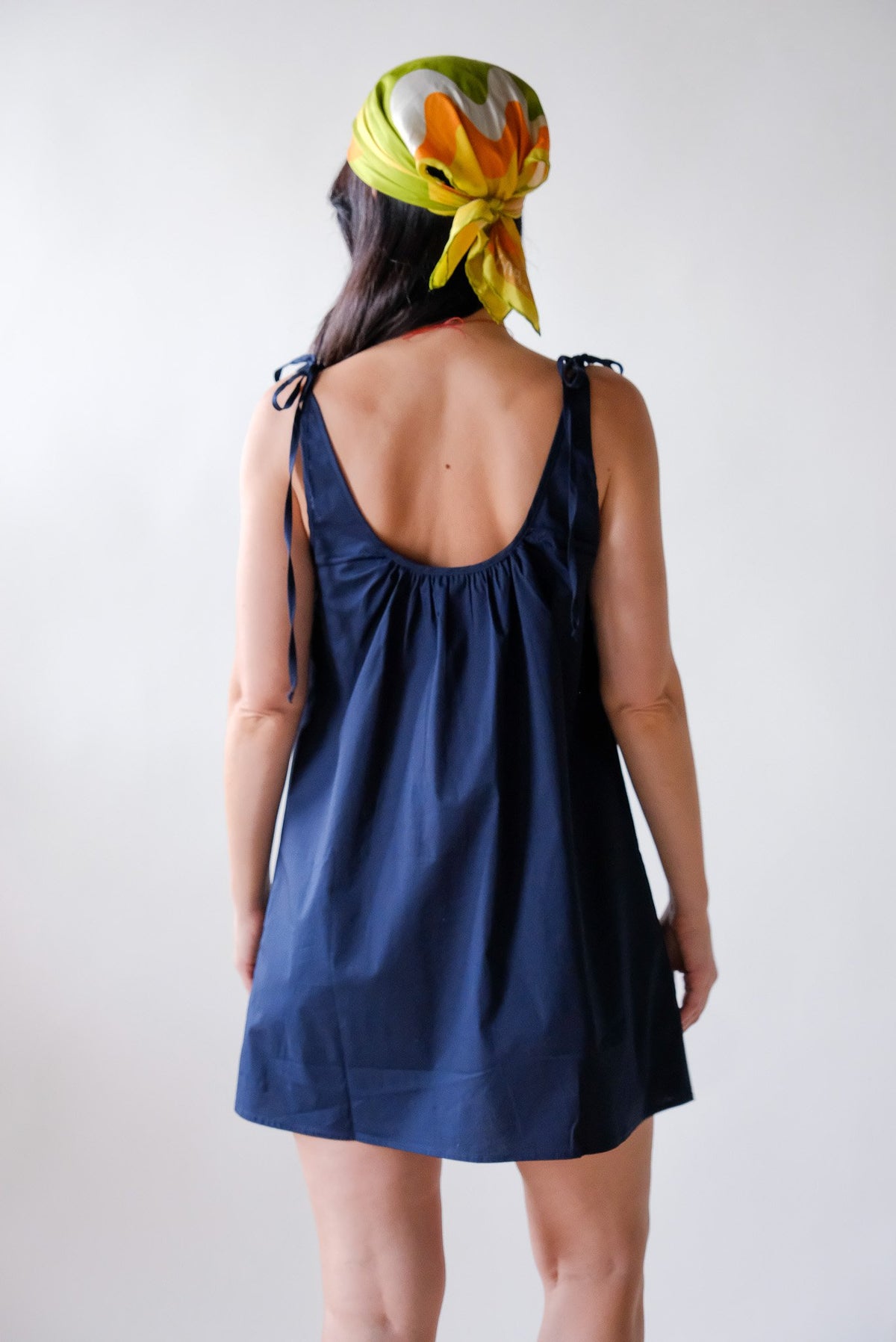Sabrina Mini Dress in Navy
