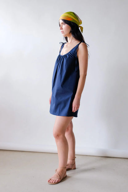 Sabrina Mini Dress in Navy