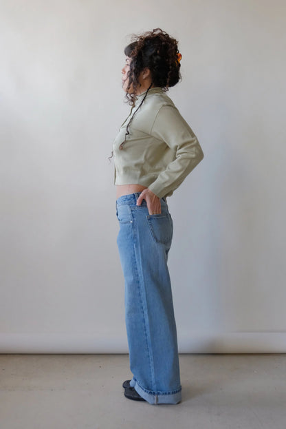 Brooks Cardigan in Sage