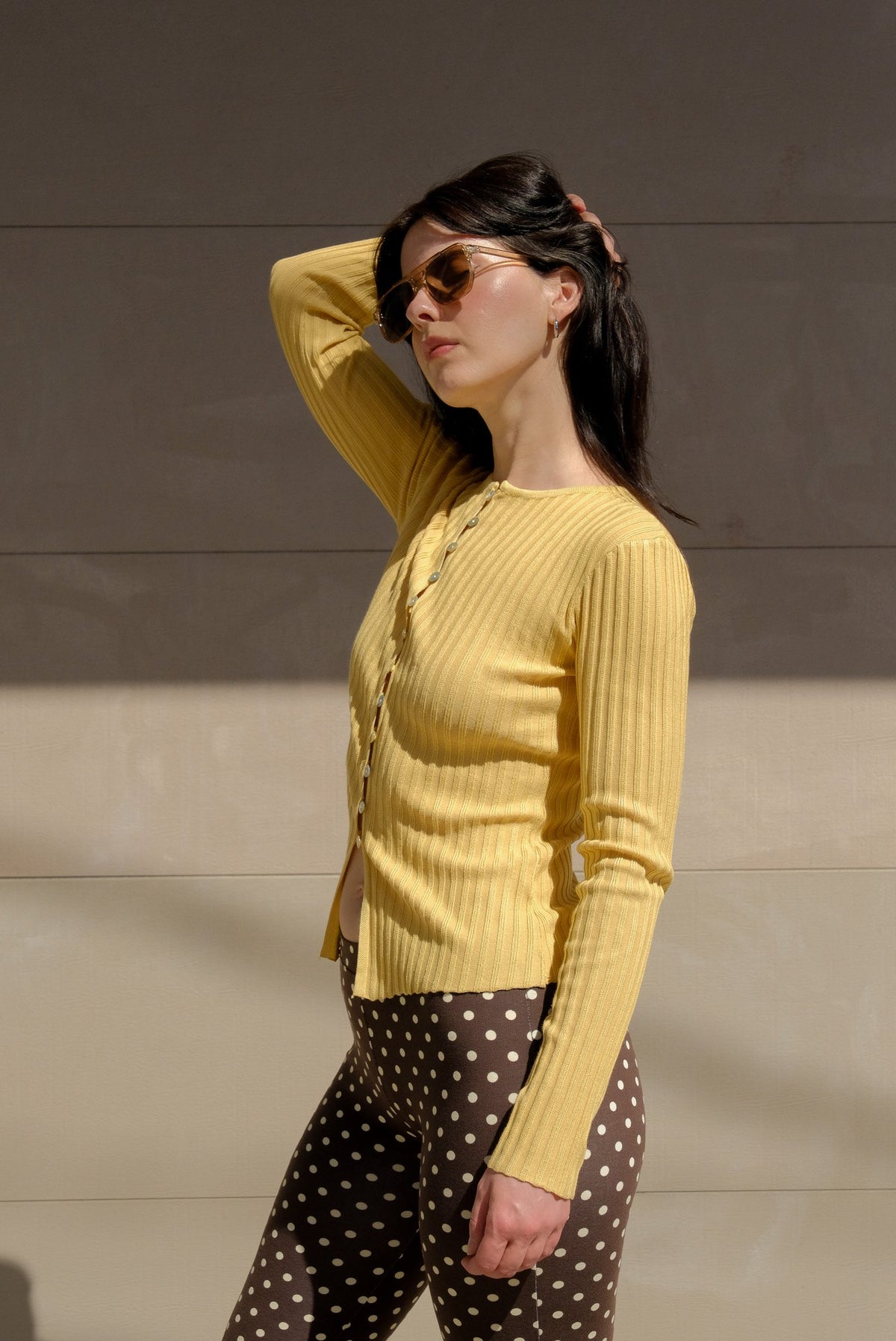 Katherine Cardigan in Butter