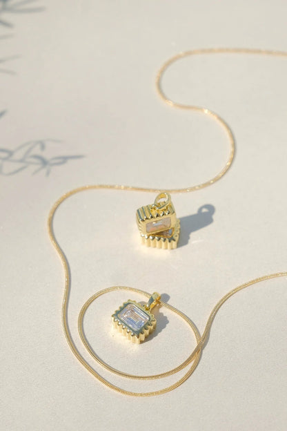 Libby Chunky Bezel Charm