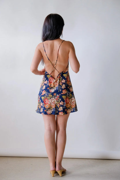 Floral Mini Slip Dress