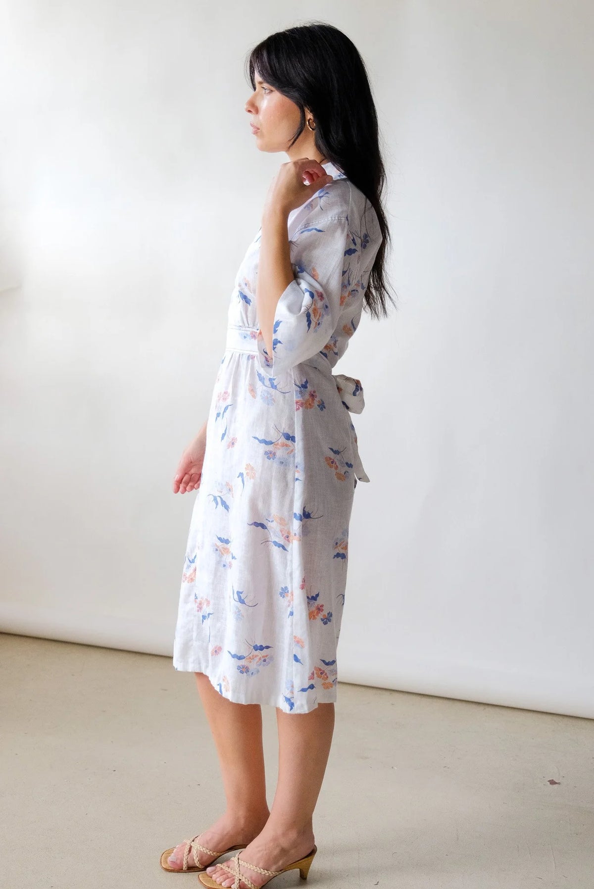 70s Floral Dress