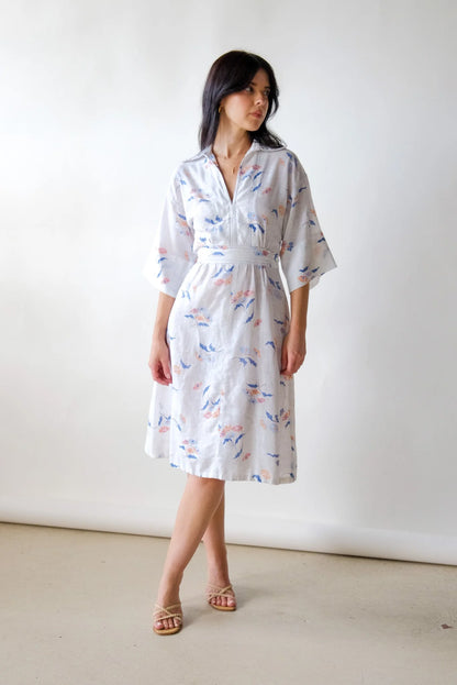 70s Floral Dress