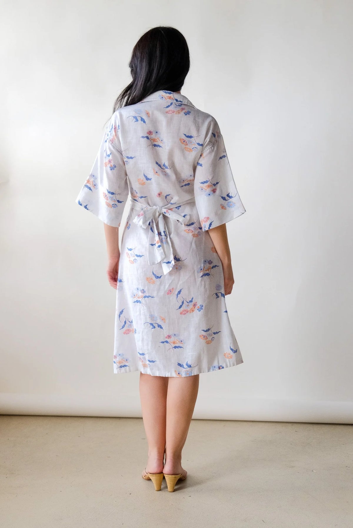 70s Floral Dress