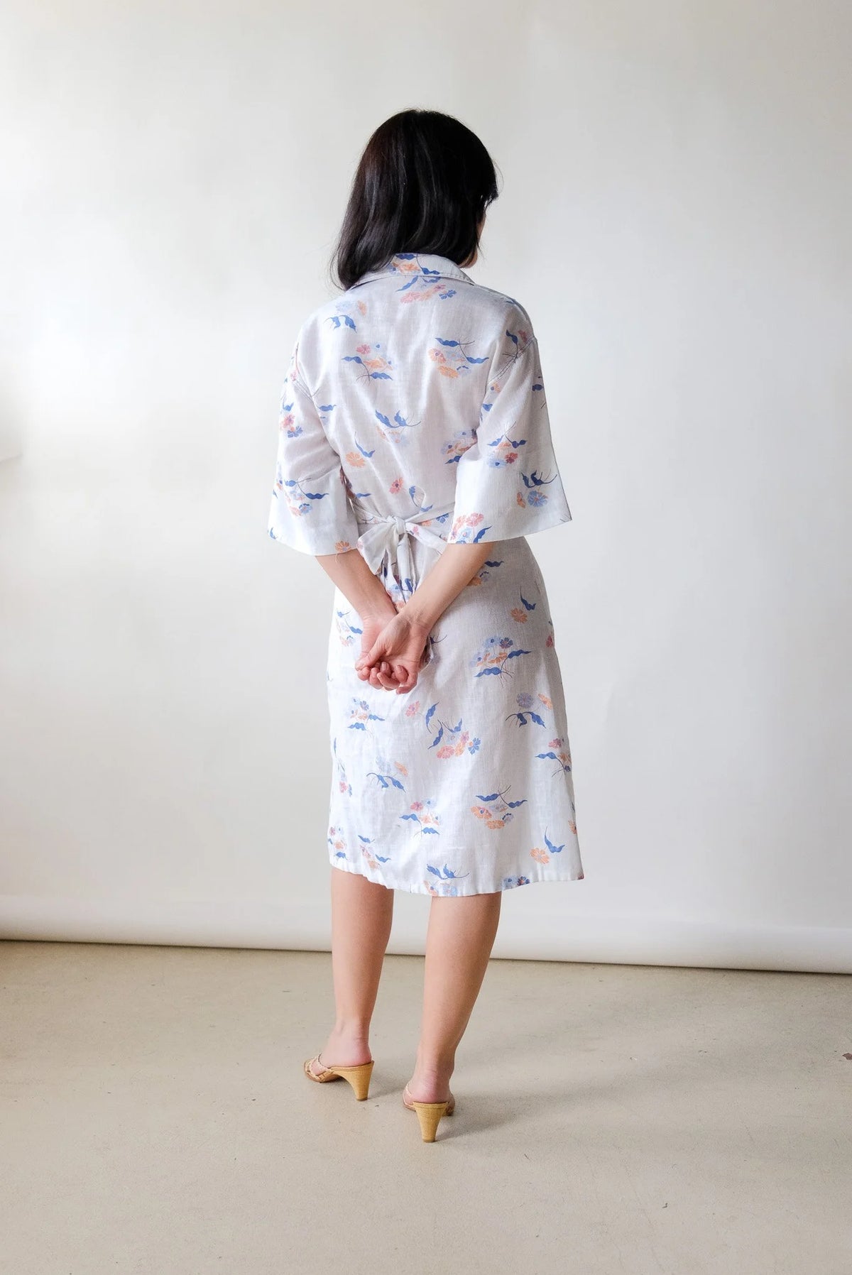 70s Floral Dress