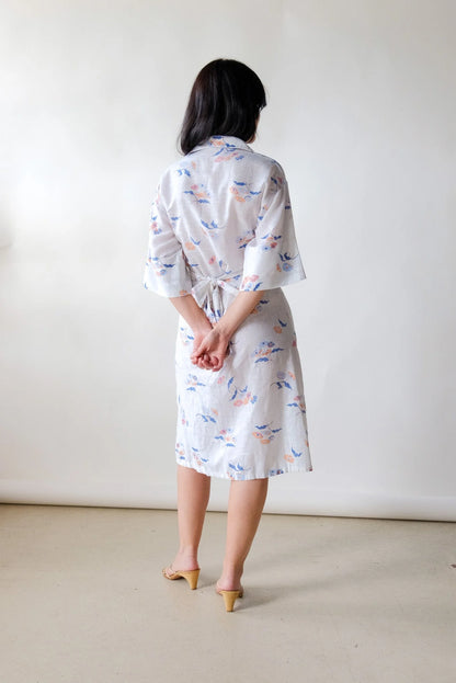 70s Floral Dress