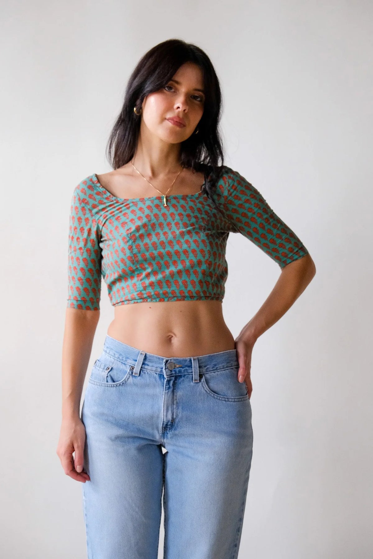 Indian Block Print Top