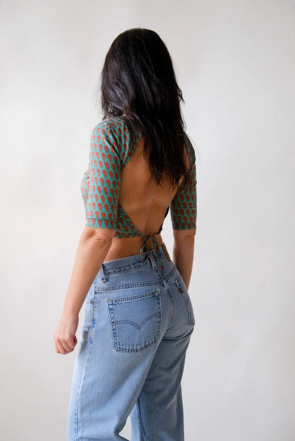 Indian Block Print Top