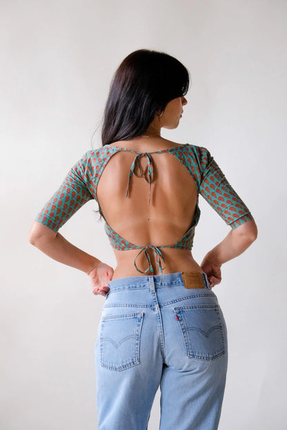 Indian Block Print Top