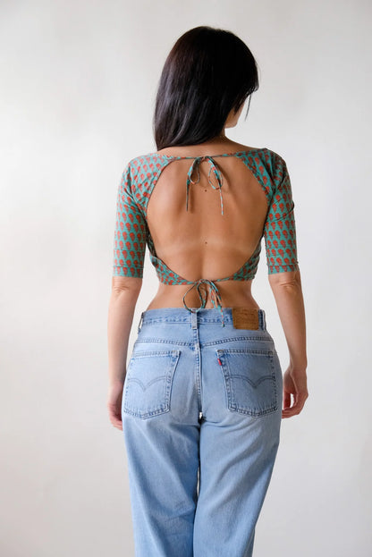 Indian Block Print Top