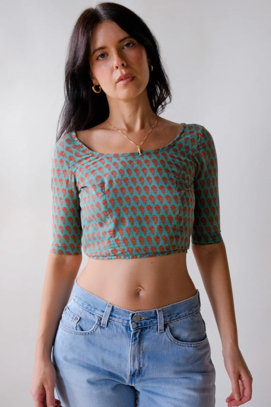Indian Block Print Top