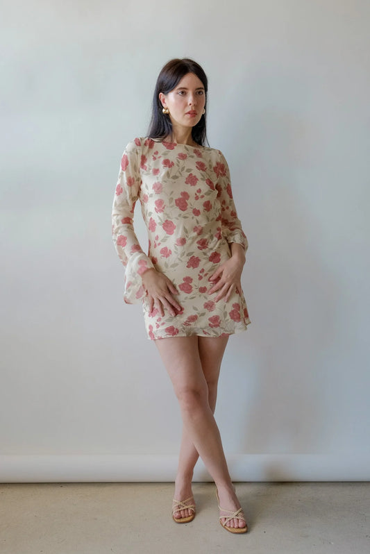 Palermo Dress in Yellow Floral